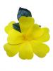 Flamenco Flower for Hair. Yellow Artesana. 17 cm