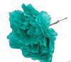 Fleur de Flamenco Pivoine classique Bleu Marine. 12cm