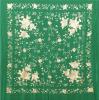 Handmade Manila Embroidered Shawl. Natural Silk. Ref.1011163BGCL