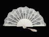 White Small Fan for Bride. Ref. 1680D1