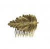 Golden Metal Comb. Large Leaf