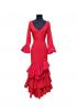 Size 46. Flamenco dress model Lolita. Red