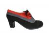 Chaussures de flamenco Begoña Cervera. Blucher Tricolor