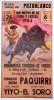 Bull-fighting Poster. Mitos. Paquirri