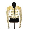 Authentic bullfighter costume. White and Gold