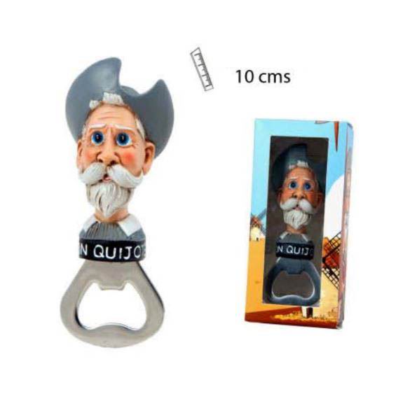Ouvre Bouteille Tête Don Quijote