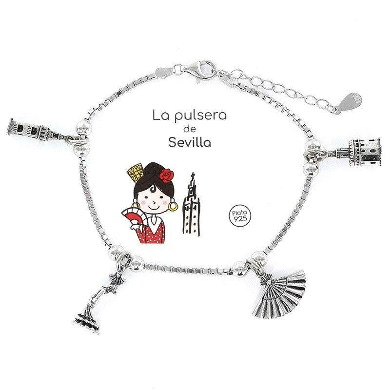 Silver Bracelet Eres lo Más Collection. Sevilla
