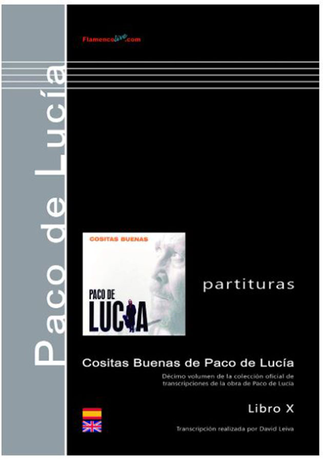 Cositas Buenas. Paco de Lucía. Score book