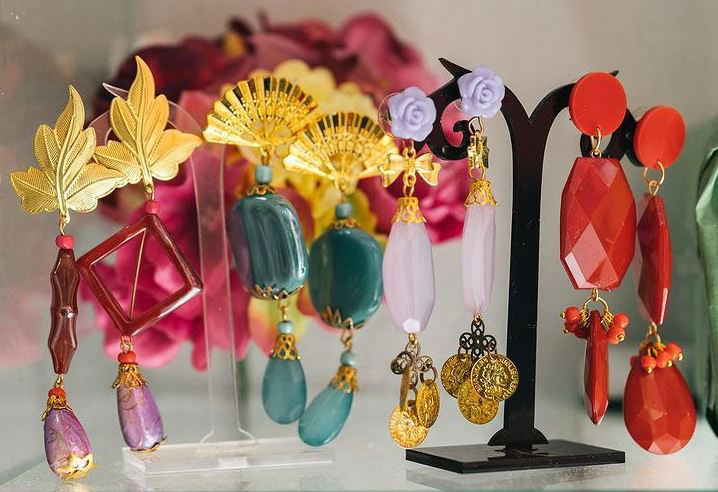 Pendientes de flamenca, Pendientes flamenco, zarcillos accesorios complementos flamencos. Pendientes flamenca online