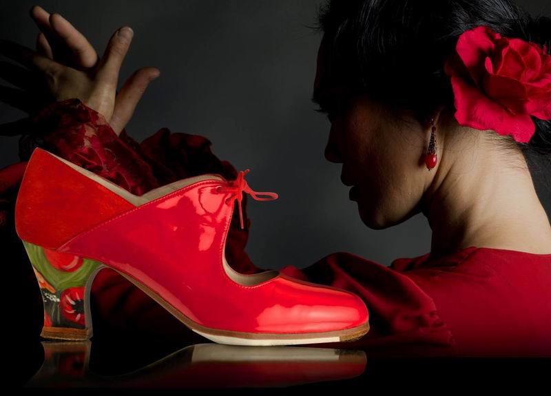 Soberano vena sitio Tienda de zapatos de flamenco, Zapatos de baile flamenco, zapatos de  sevillanas