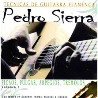 教材CD 『Tecnicas de guitarra Flamenca Volumen 1』Pedro Sierra.