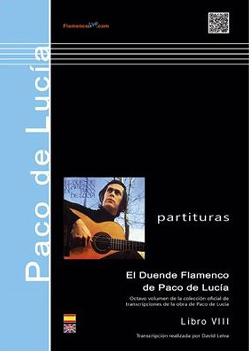 楽譜 『El Duende Flamenco』 Paco de Lucía. Partitura VIII