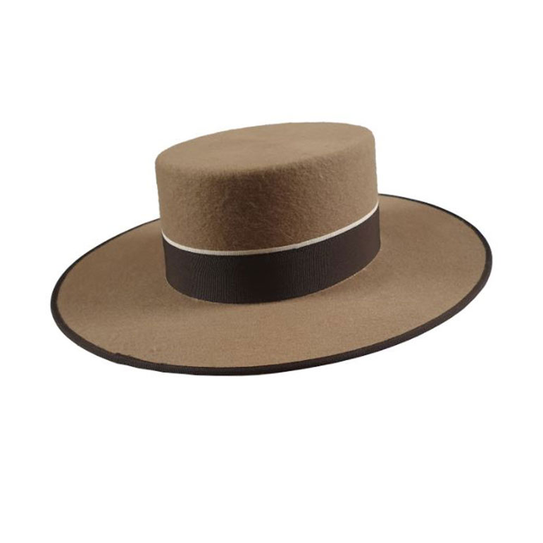 Woolen Sevillano Hat. Castor