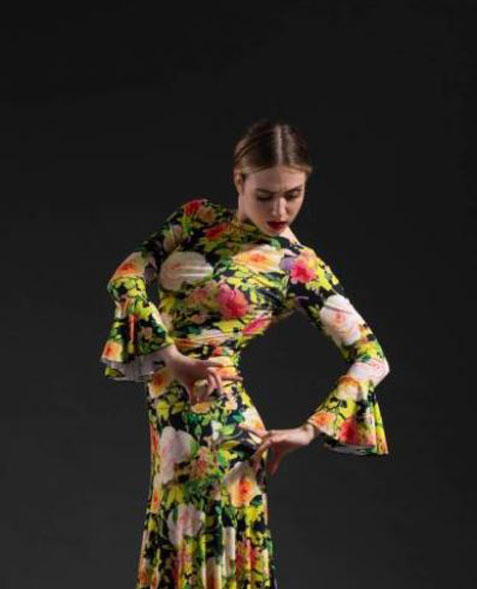 Flamenco Top Almonte Model. Davedans