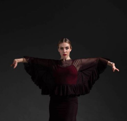 Flamenco Top Rocio Model. Davedans
