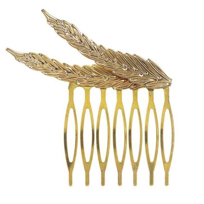 Golden Flamenco Comb