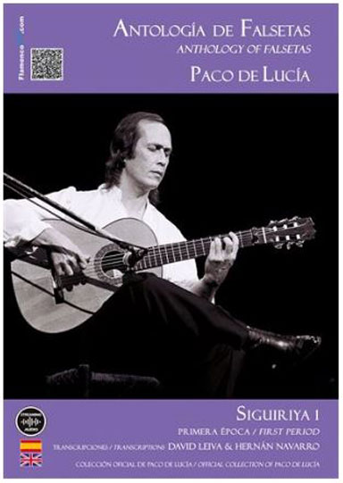 Anthologie de Falsetas de Paco de Lucía. Siguiriya (Première époque). Paco de Lucia