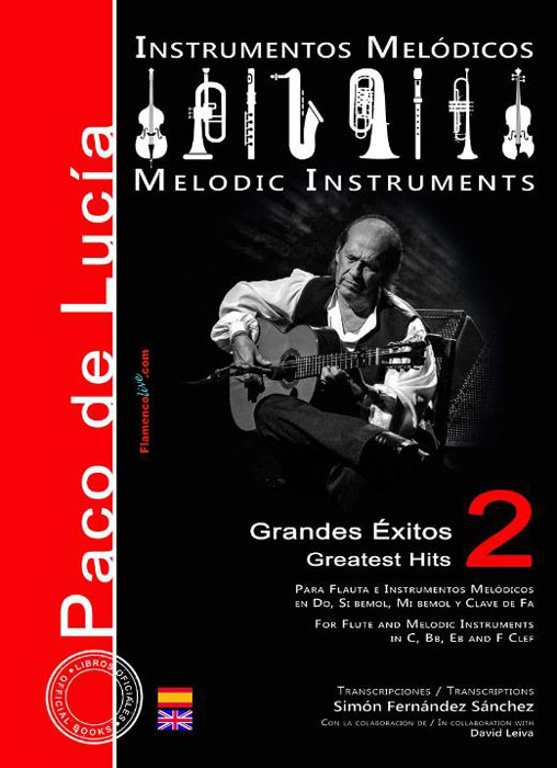 Les Plus Grands Succès de Paco de Lucía pour Piano Vol.2. Carlos Torijano