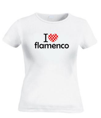 Camiseta I love flamenco