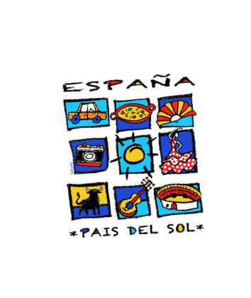 子供用T-シャツ　Typically Spanish　“Pais del Sol”