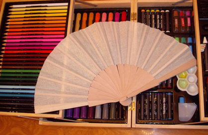 Fan to customize and  paint
