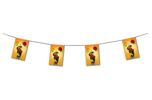 Flamenca Dancer Flag Garlands