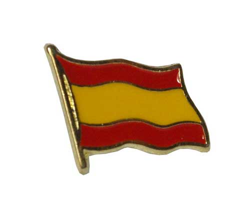Pin with the Spanish flag
