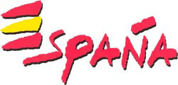 Sticker - Spain cut out
