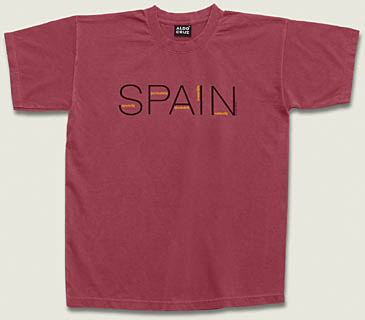 Camiseta Spain Frambuesa Piedra