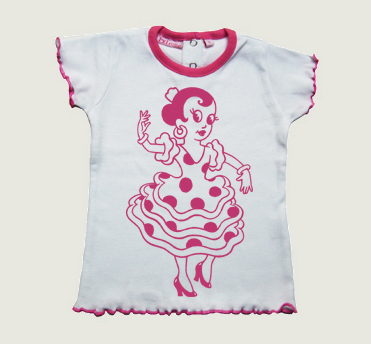Camiseta Lolita Flamenca - Niña