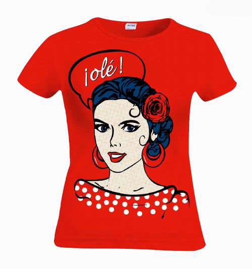 Camiseta Flamenca Warhol