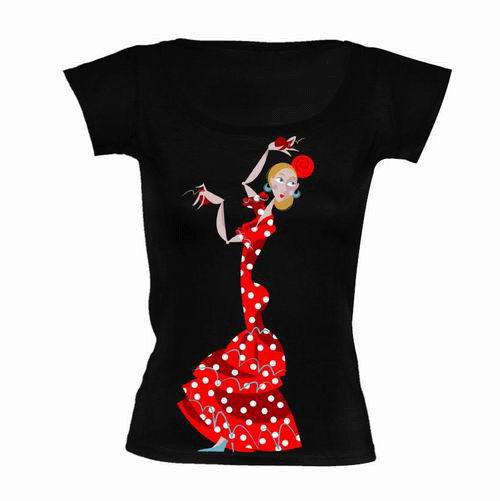 Flamenco Dancer with Castanets T-Shirt