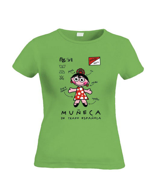 Camiseta Muñeca Flamenca