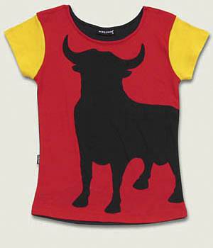 Bull T-shirt with Japanese Sleeve