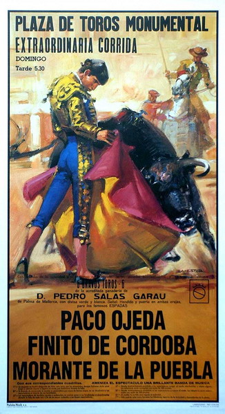 Poster Place Monumentale de Las Ventas - Ref.206M