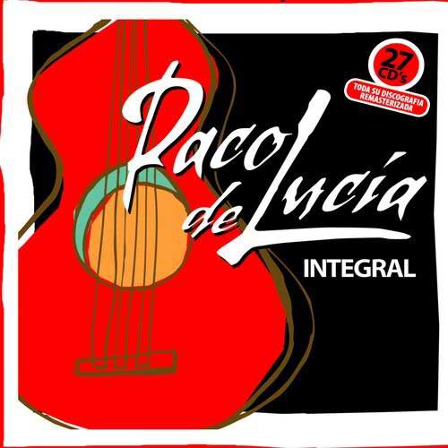 The complete of Paco de Lucía (27 CDs) Reissue