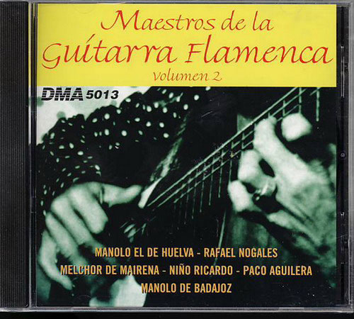 CD　Maestros de la Guitarra Flamenca - ボリューム2