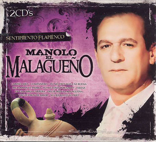 2枚組みCD　『Coleccion Sentimiento Flamenco』　Manolo el Malagueño
