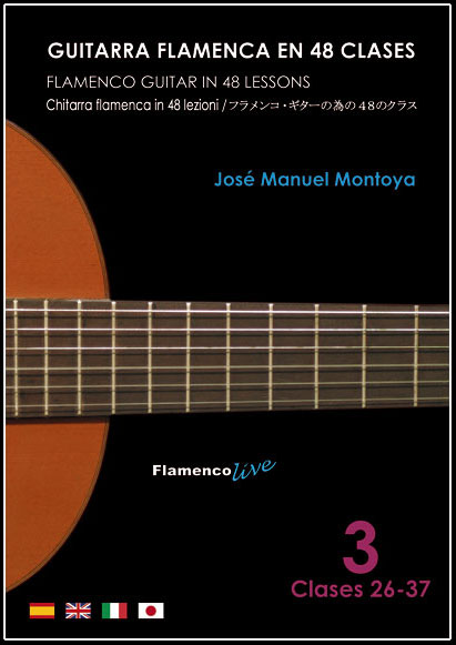 Guitare Flamenca en 48 cours. Vol. 3 (DVD + Livret) José Manuel Montoya