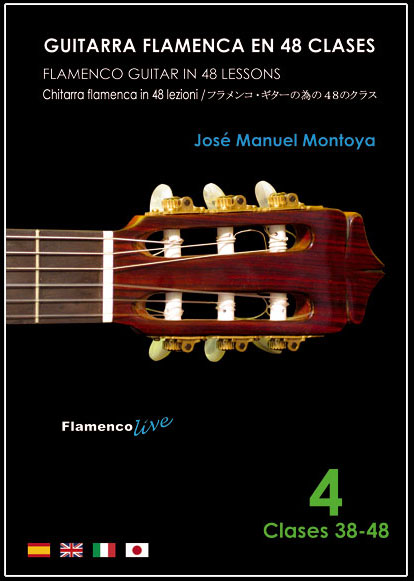 Guitare Flamenca en 48 cours. Vol. 4 (DVD + Livret) José Manuel Montoya
