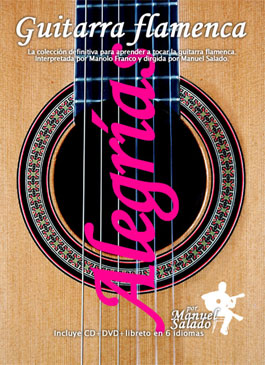 Manuel Salado: Flamenco Guitar . Vol 3 Alegrías. Dvd+Cd