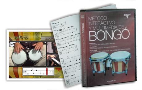 interactive multimedia Bongo course given by Enildo Rasúa - Dvd
