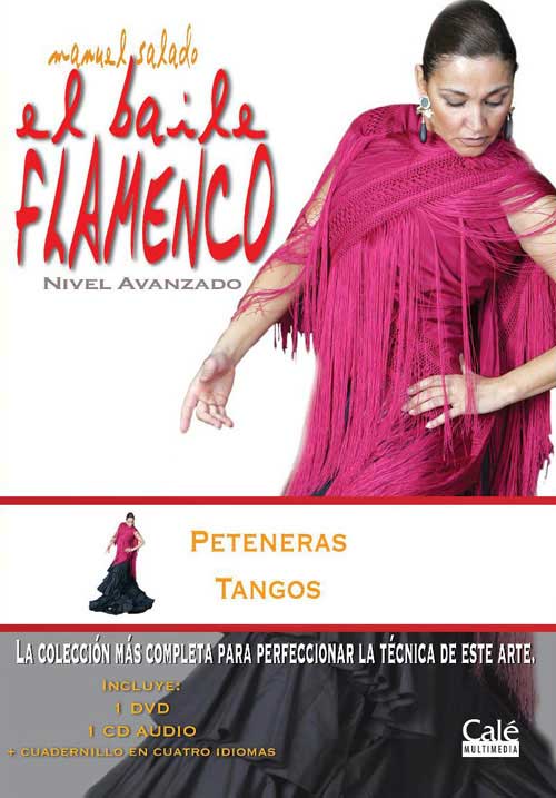 CD　DVD教材　Manuel Salado: El baile flamenco nivel avanzado. Peteneras y Tangos. Vol. 19