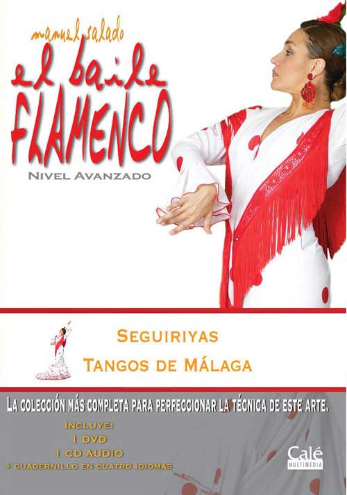 CD　DVD教材　Manuel Salado: El baile flamenco nivel avanzado. Seguirillas y Tangos de Málaga. Vol. 20