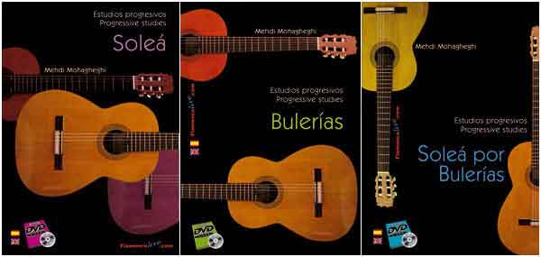 Etudes progressives pour guitare flamenca. Pack 3 (livret/DVD) – Mehdi Mohagheghi