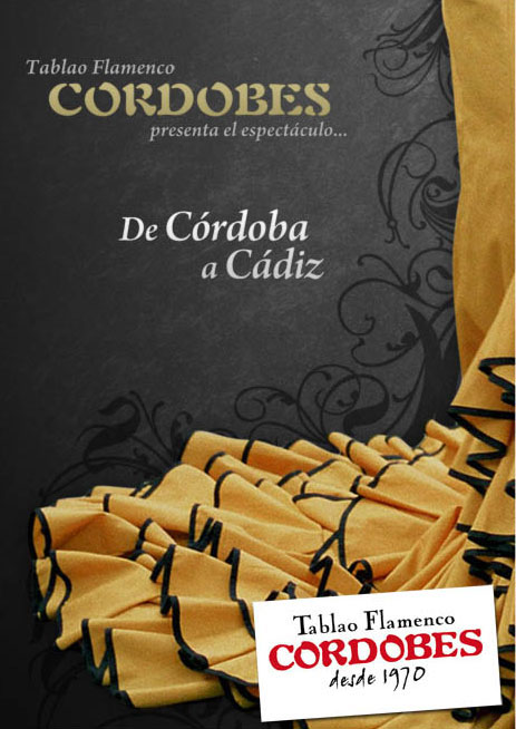 Tablao Flamenco Cordobes. DVD『De Cordoba a Cadiz』. Oscar de los Reyes, Cristobal Garcia, Miguel Heredia, Hugo Lopez, Carmen Gonzalez, Olga Llorente