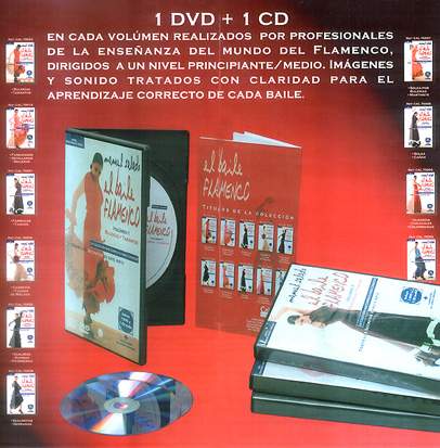 Manuel Salado: collection complète. La danse flamenco en 10 volumes.