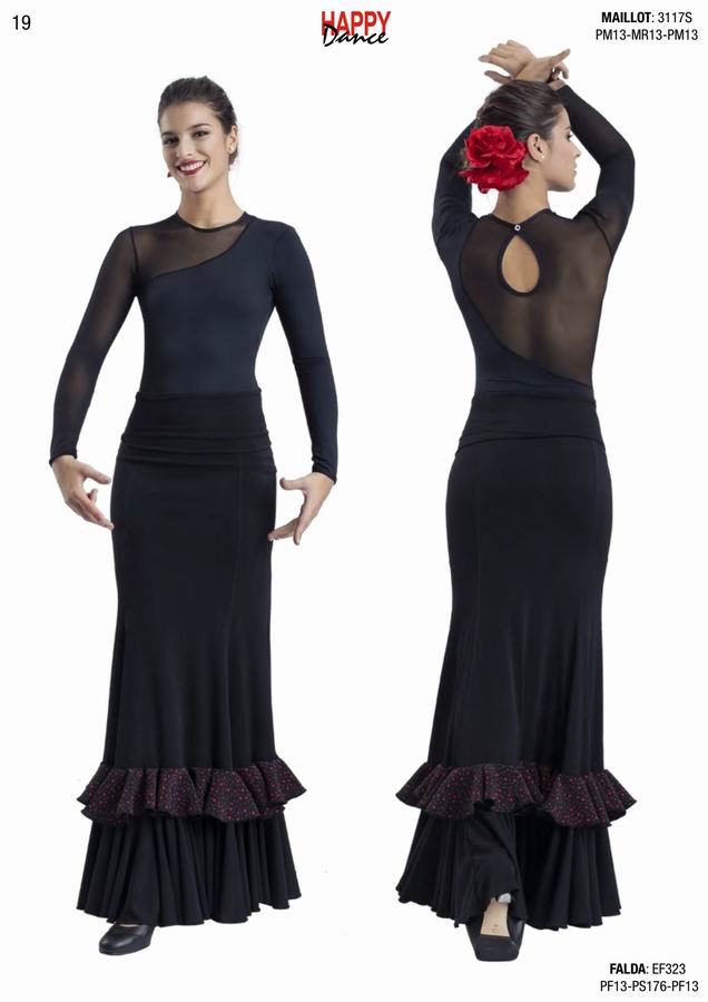 Happy Dance. Flamenco Skirts for Rehearsal and Stage. Ref. EF323PF13PS176PF13