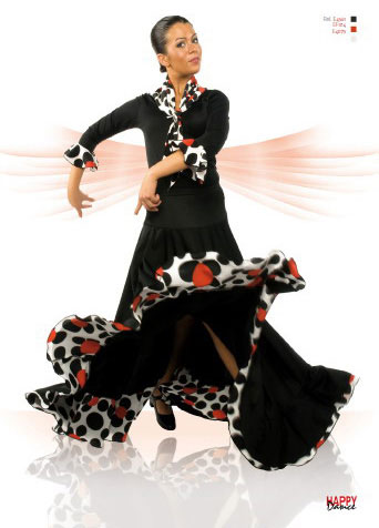 Jupes pour la danse Flamenco Happy Dance Ref.EF014PS13PS128