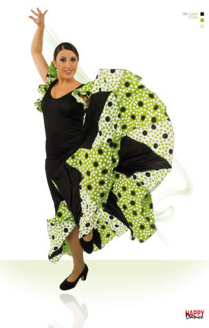 Falda para Baile Flamenco Happy Dance Ref. EF076PS13PS162PS163